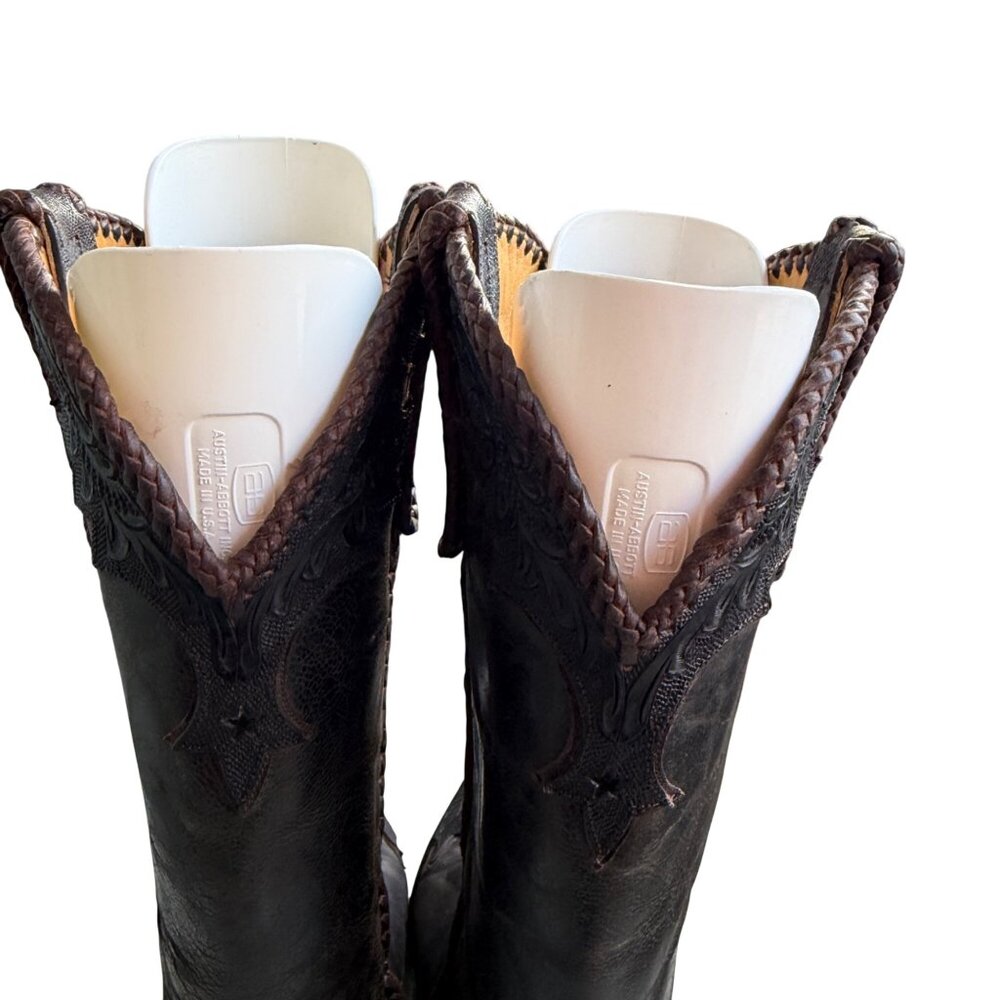 Old Gringo Julian Hand Tooled Cowboy Boots Men’s Size 8.5 D Women’s Size 10 - Picture 11 of 16